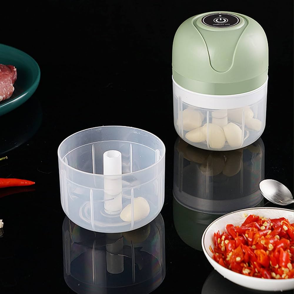Mini Coupe-Légumes Électrique USB — Le Hachoir Astucieux pour Votre Cuisine