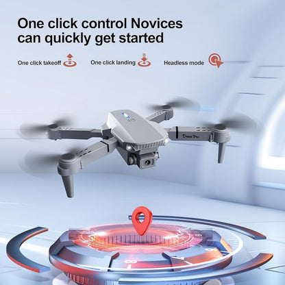 Drone E88 Pro – Haute résolution, pliable et facile à piloter